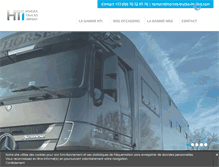 Tablet Screenshot of horses-trucks-import.com